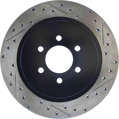 StopTech Slotted & Drilled Sport Brake Rotor 127.63037L
