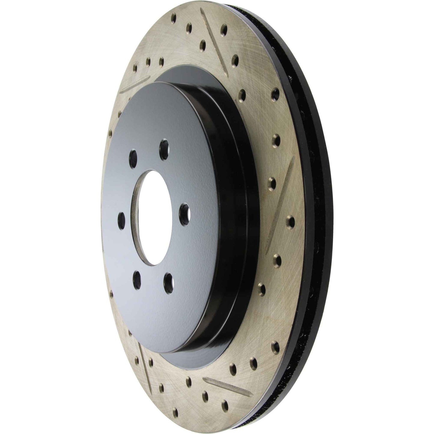 StopTech Slotted & Drilled Sport Brake Rotor 127.63037L