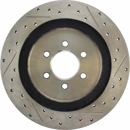 StopTech Slotted & Drilled Sport Brake Rotor 127.63037R