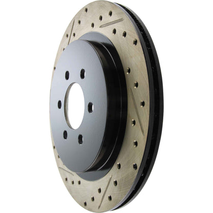 StopTech Slotted & Drilled Sport Brake Rotor 127.63037R