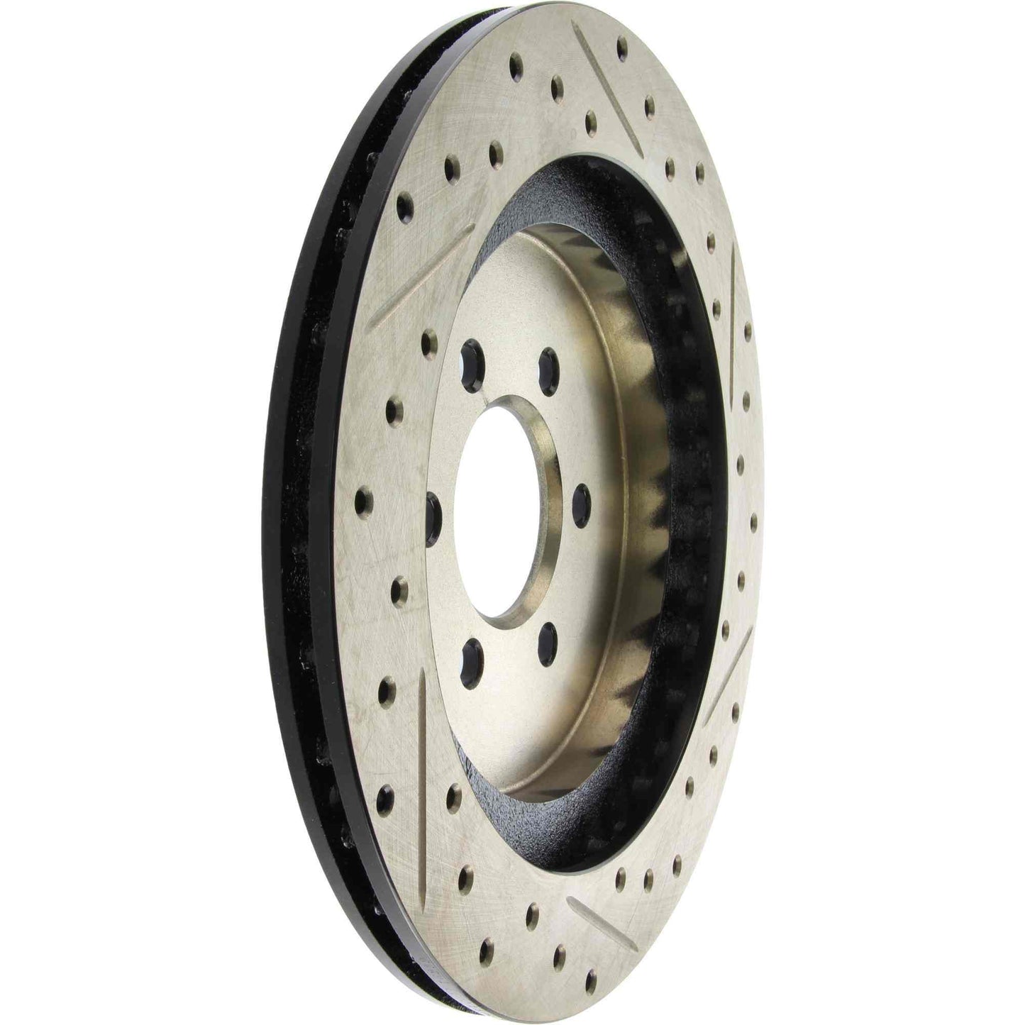 StopTech Slotted & Drilled Sport Brake Rotor 127.63037R