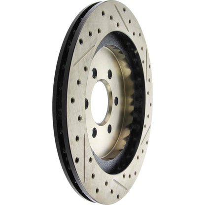 StopTech Slotted & Drilled Sport Brake Rotor 127.63037R