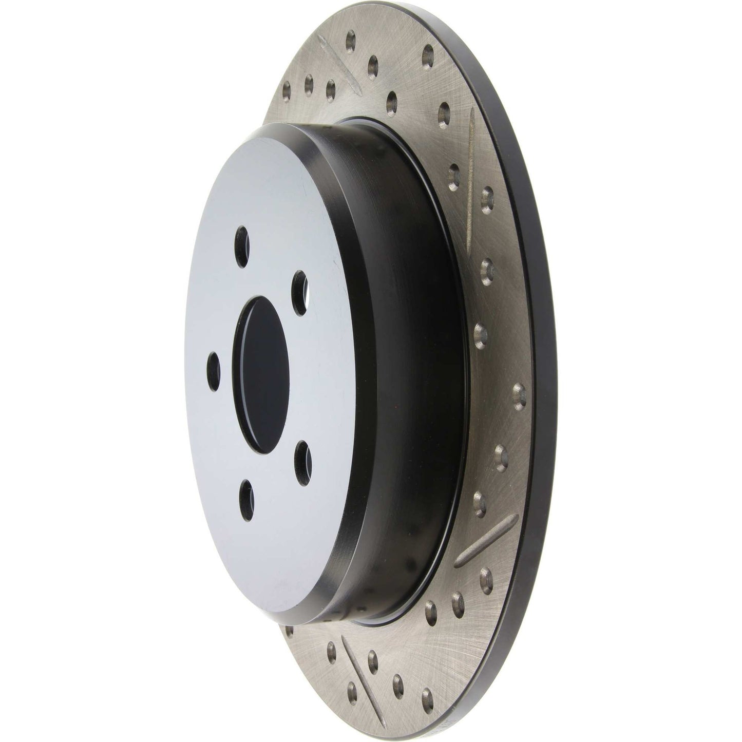 StopTech Sport Drilled/Slotted Brake Rotor; Rear Left