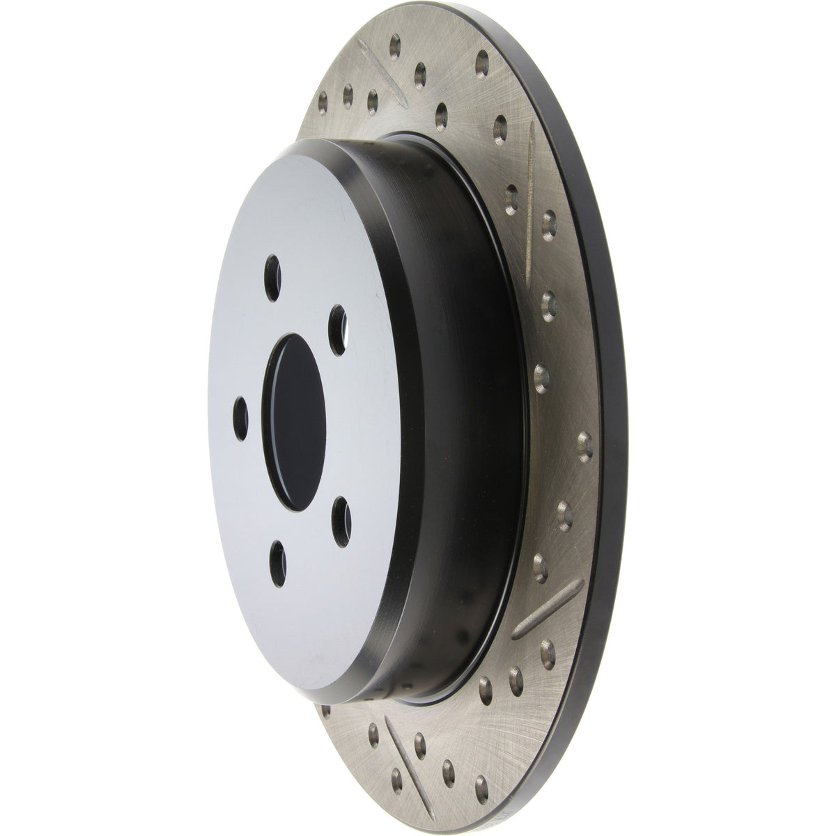 StopTech Sport Drilled/Slotted Brake Rotor; Rear Left