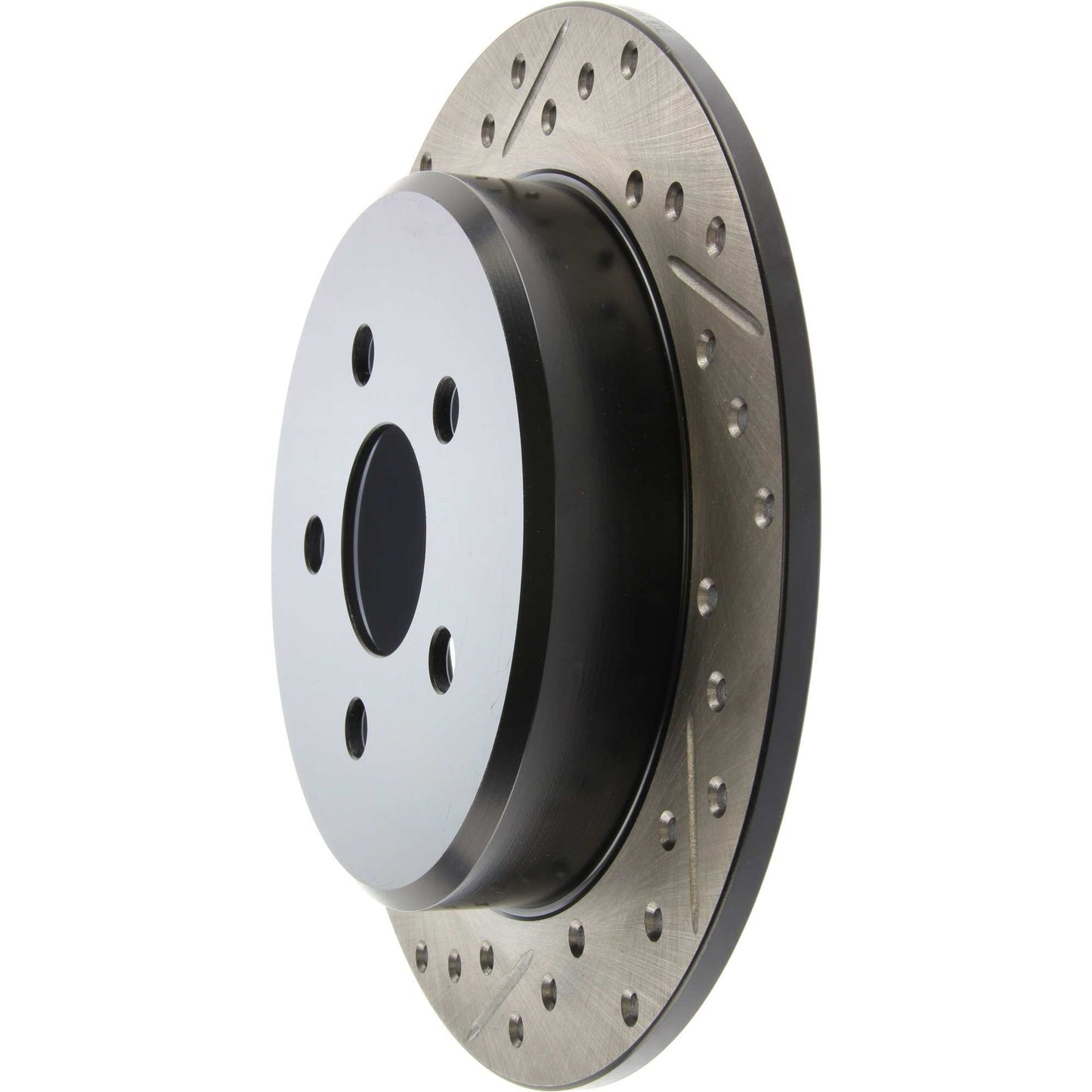 StopTech Sport Drilled/Slotted Brake Rotor; Rear Right