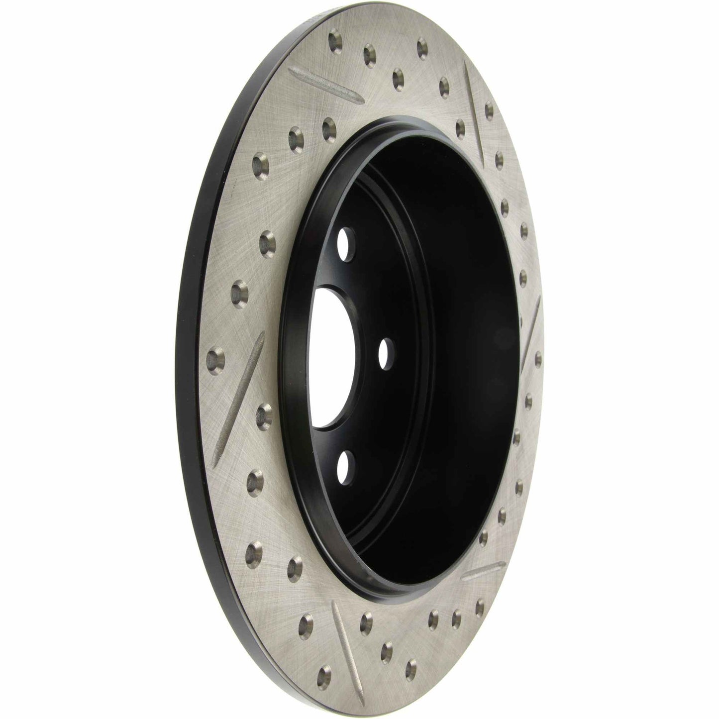 StopTech Sport Drilled/Slotted Brake Rotor; Rear Right