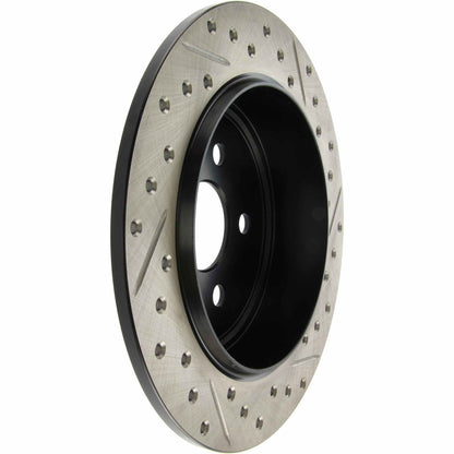 StopTech Sport Drilled/Slotted Brake Rotor; Rear Right