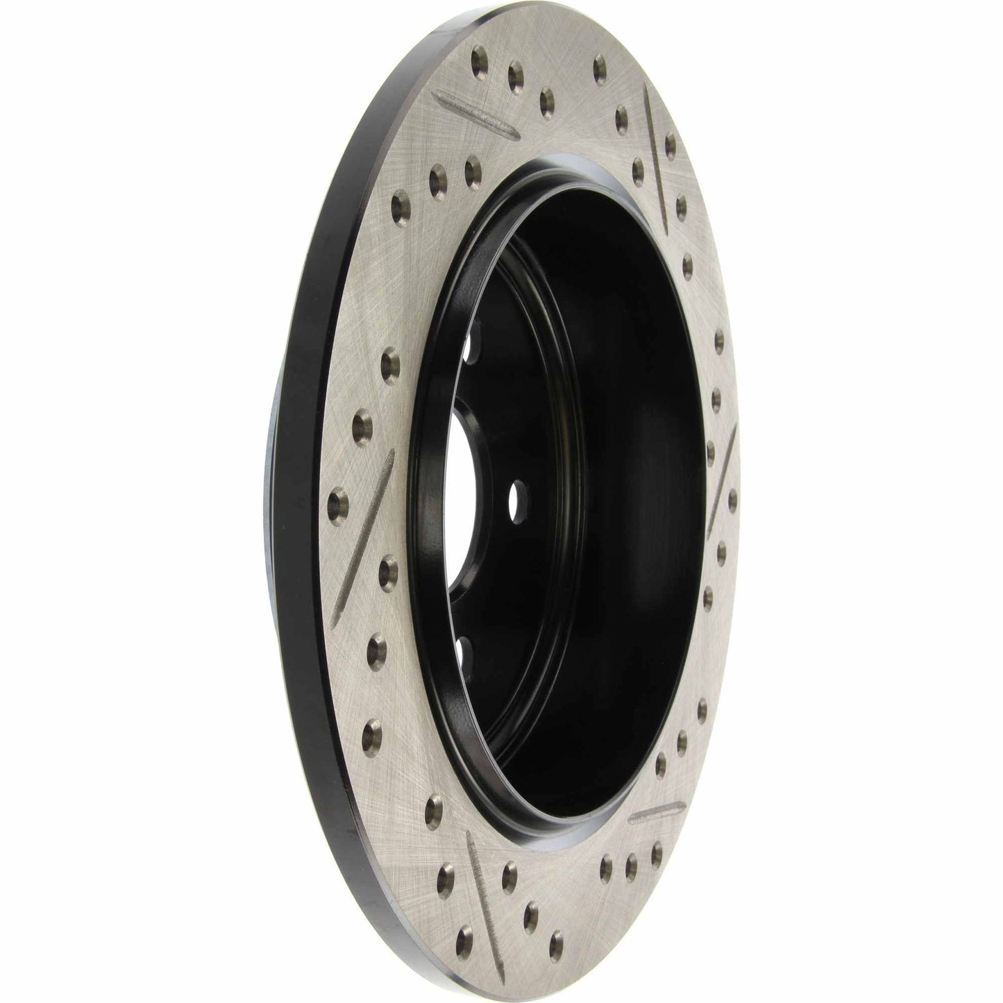 StopTech Sport Drilled/Slotted Brake Rotor; Rear Right