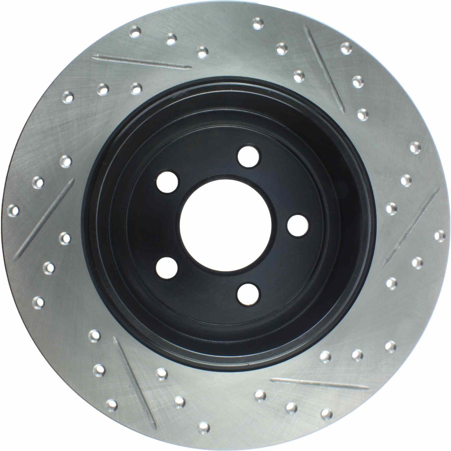StopTech Sport Cryo Drilled/Slotted Brake Rotor; Rear Right