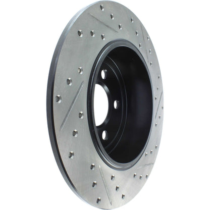 StopTech Sport Drilled/Slotted Brake Rotor; Rear Right