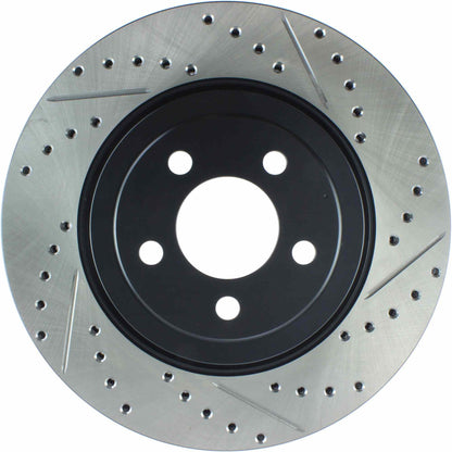 StopTech Sport Drilled & Slotted Brake Rotor Front Left 127.63061L
