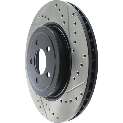 StopTech Sport Drilled & Slotted Brake Rotor Front Left 127.63061L