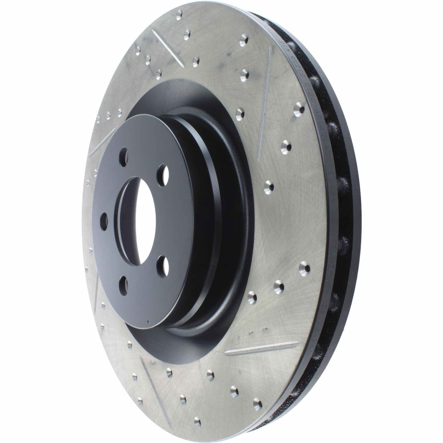 StopTech SportStop 06-09 Chrysler SRT-8 Front Left Drilled & Slotted Rotor 127.63063L