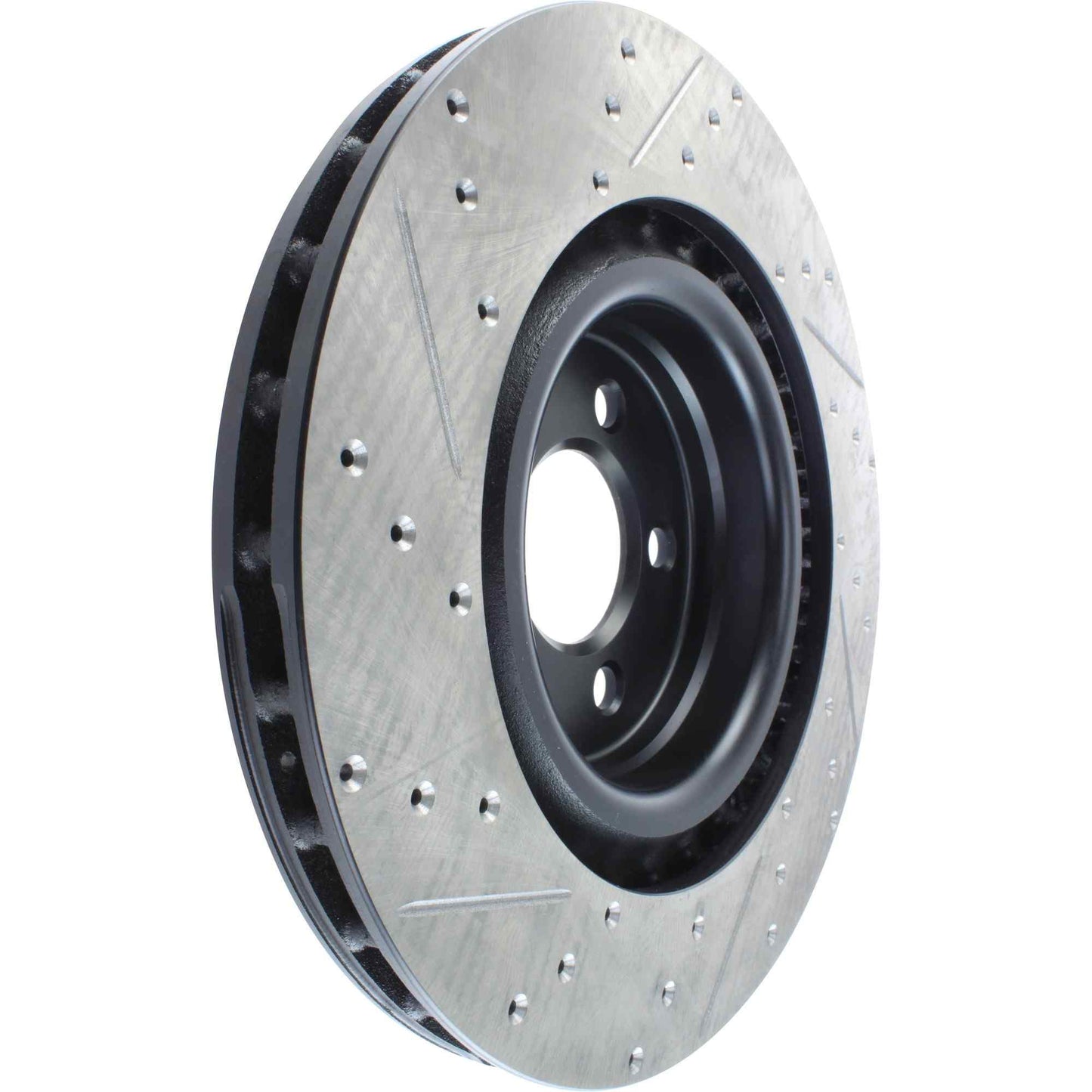 StopTech SportStop 06-09 Chrysler SRT-8 Front Left Drilled & Slotted Rotor 127.63063L