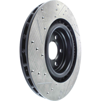 StopTech SportStop 06-09 Chrysler SRT-8 Front Left Drilled & Slotted Rotor 127.63063L