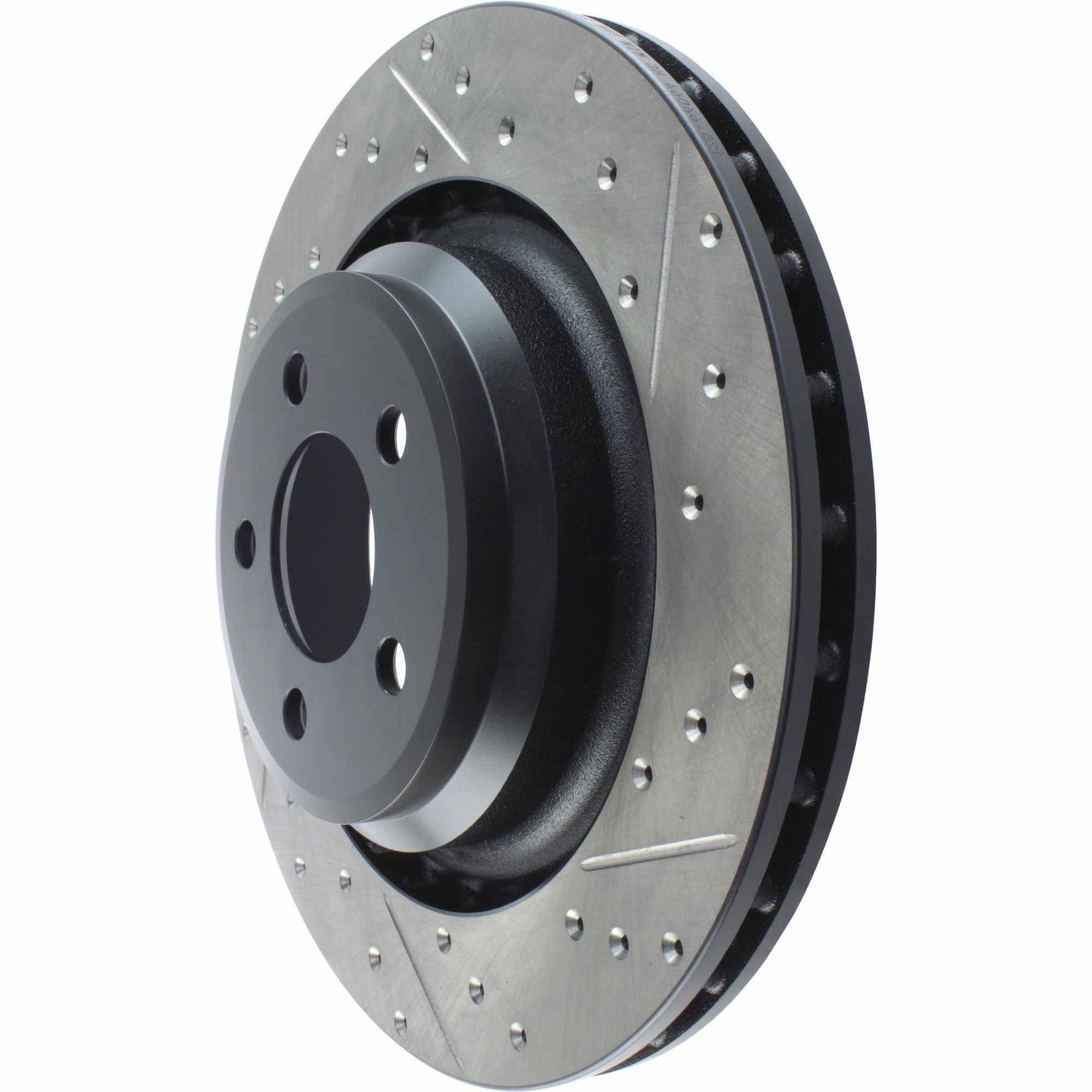 StopTech SportStop 06-09 Chrysler SRT-8 Rear Left Drilled & Slotted Rotor 127.63064L