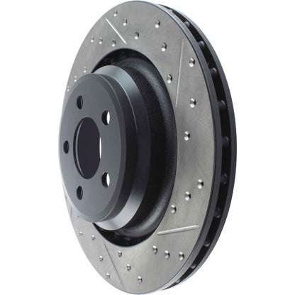 StopTech SportStop 06-09 Chrysler SRT-8 Rear Left Drilled & Slotted Rotor 127.63064L