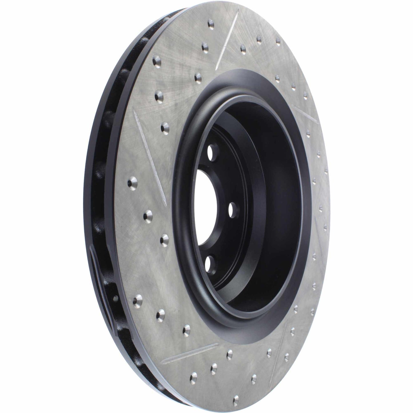 StopTech SportStop 06-09 Chrysler SRT-8 Rear Left Drilled & Slotted Rotor 127.63064L