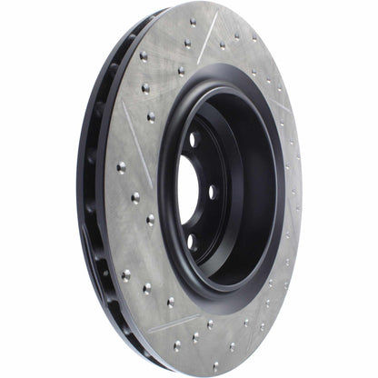 StopTech SportStop 06-09 Chrysler SRT-8 Rear Left Drilled & Slotted Rotor 127.63064L
