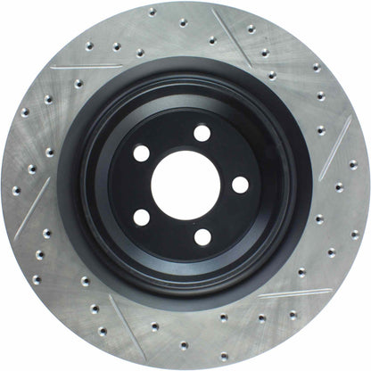 StopTech SportStop 06-09 Chrysler SRT-8 Rear Right Drilled & Slotted Rotor 127.63064R