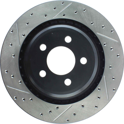 StopTech SportStop 06-09 Chrysler SRT-8 Rear Right Drilled & Slotted Rotor 127.63064R