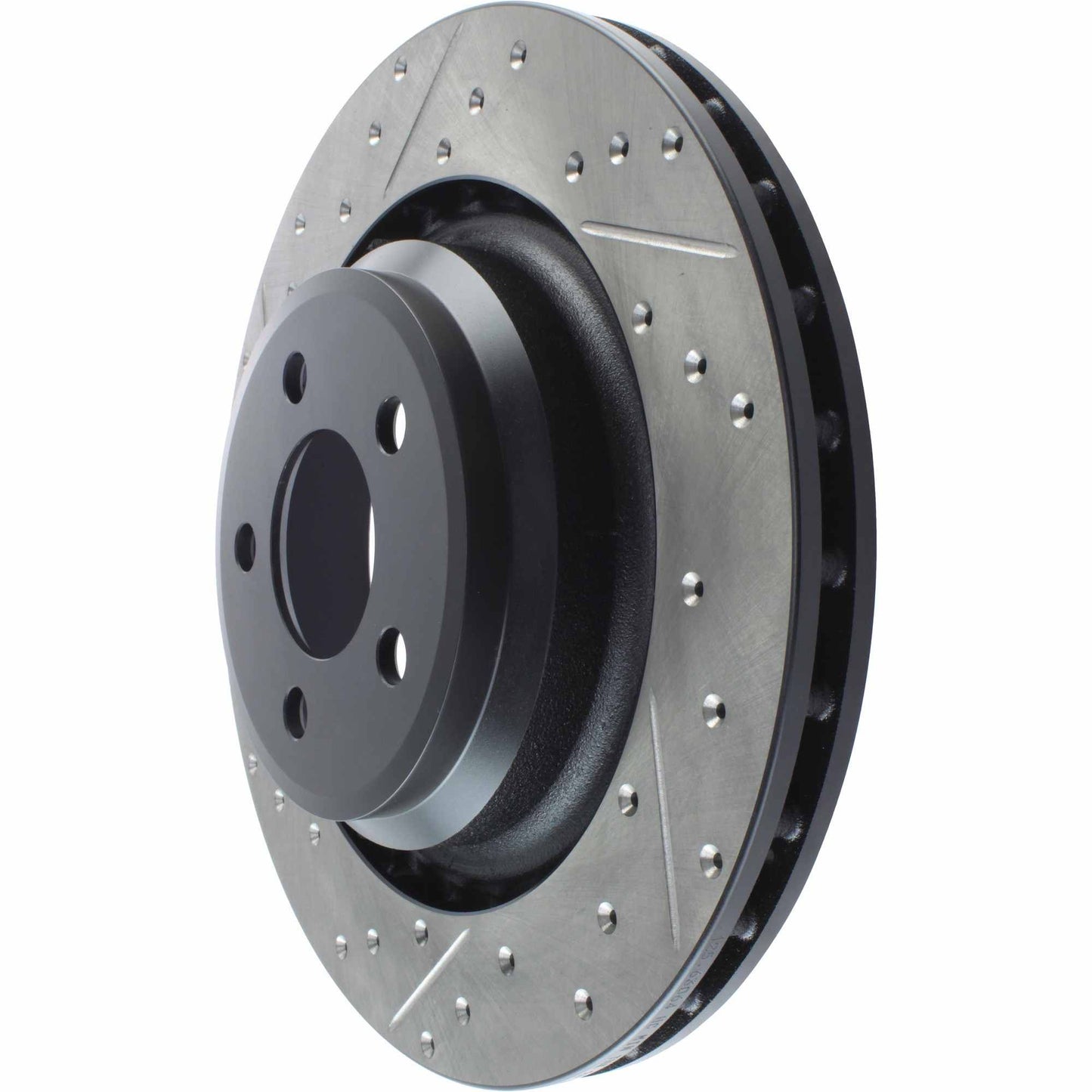 StopTech SportStop 06-09 Chrysler SRT-8 Rear Right Drilled & Slotted Rotor 127.63064R