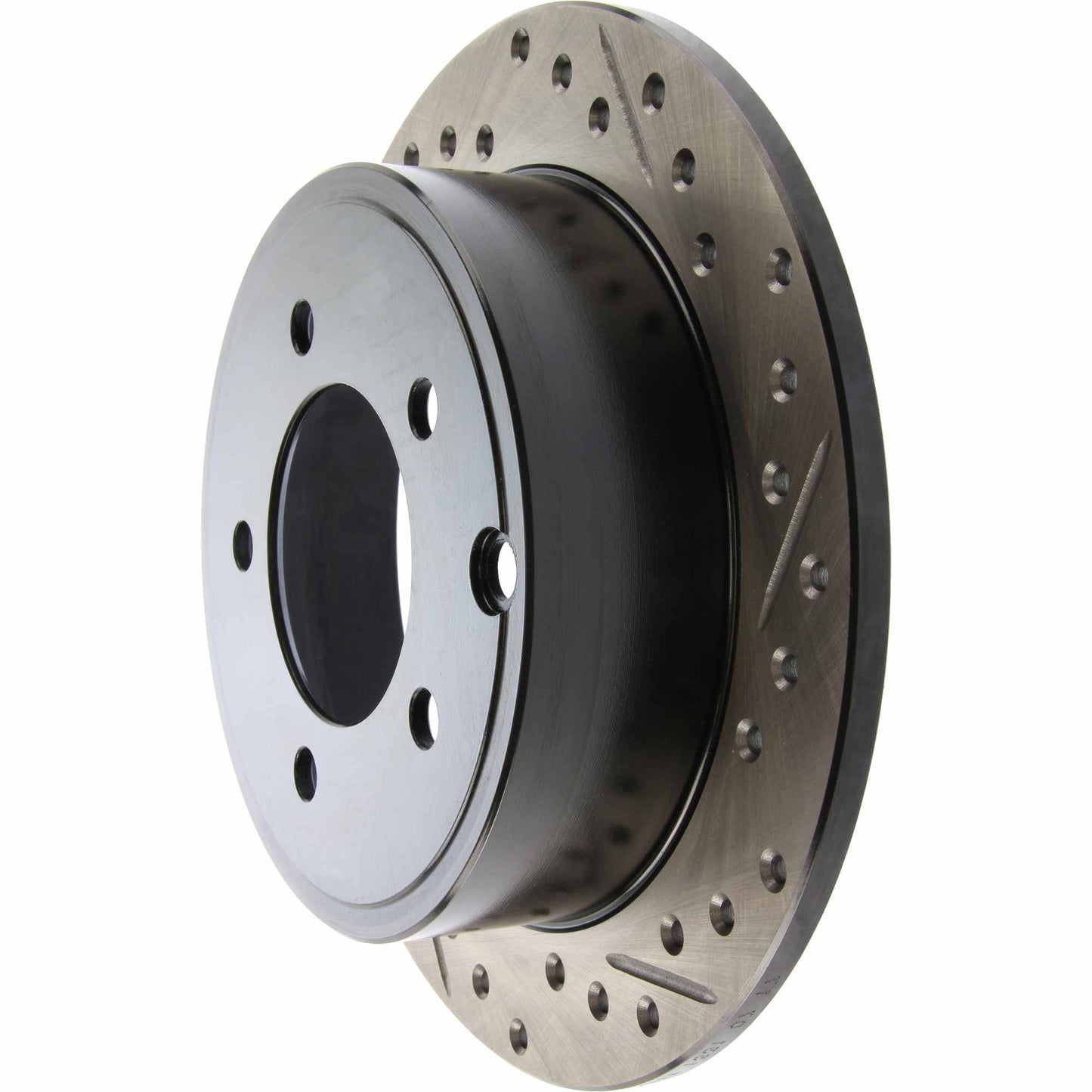 StopTech Sport Drilled/Slotted Brake Rotor; Rear Left