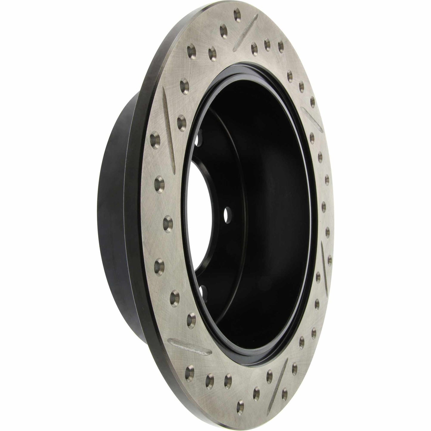 StopTech Sport Drilled/Slotted Brake Rotor; Rear Left