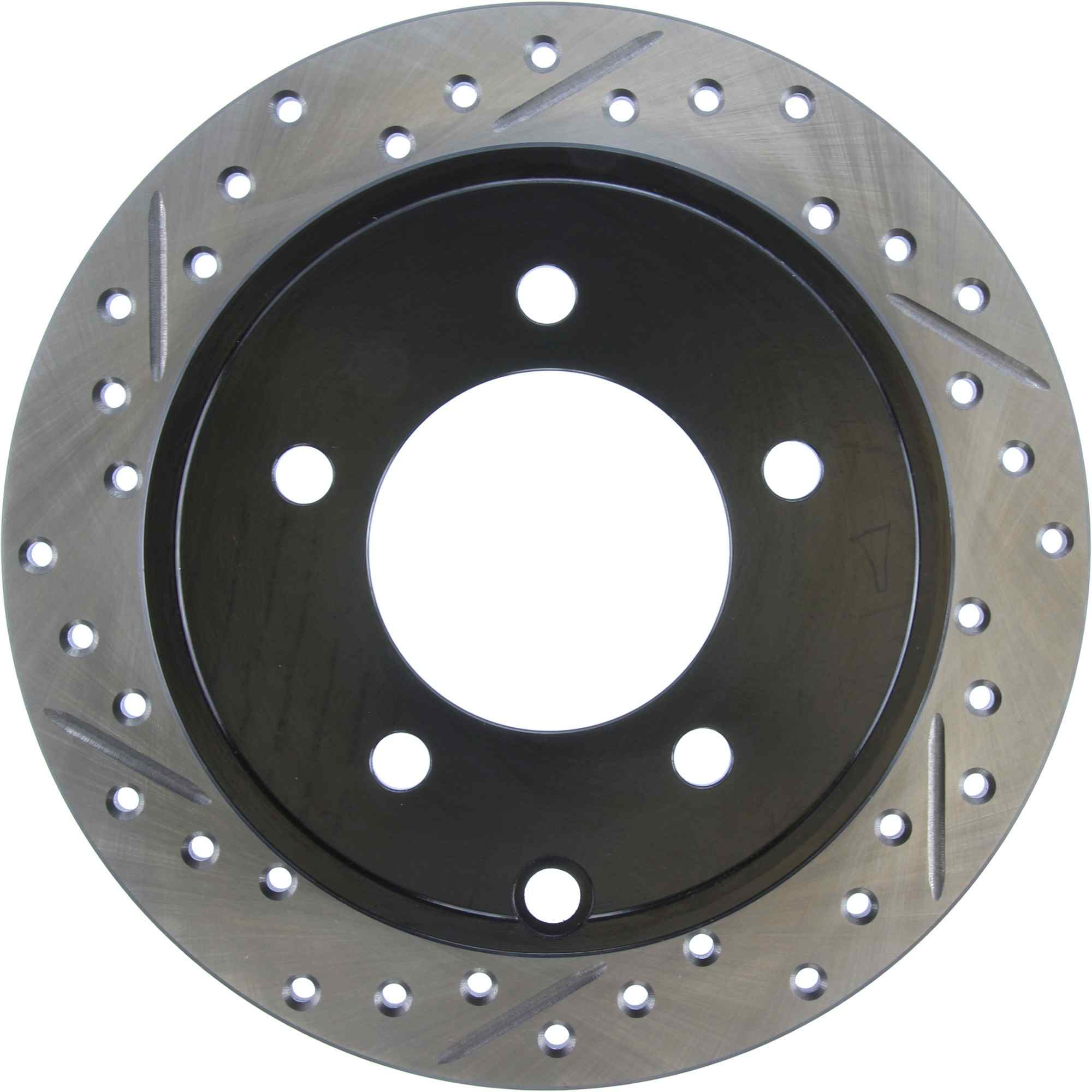 StopTech Sport Drilled/Slotted Brake Rotor; Rear Right