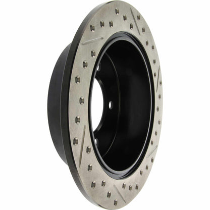 StopTech Sport Drilled/Slotted Brake Rotor; Rear Right