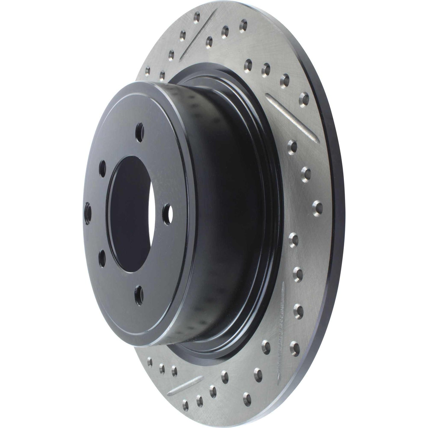 StopTech Sport Drilled/Slotted Brake Rotor; Rear Right