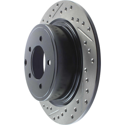 StopTech Sport Drilled/Slotted Brake Rotor; Rear Right