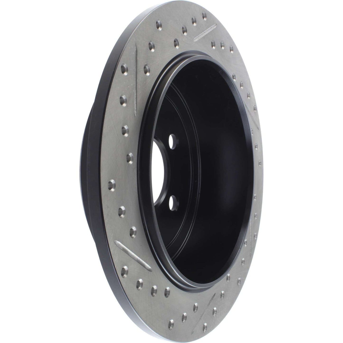 StopTech Sport Drilled/Slotted Brake Rotor; Rear Left