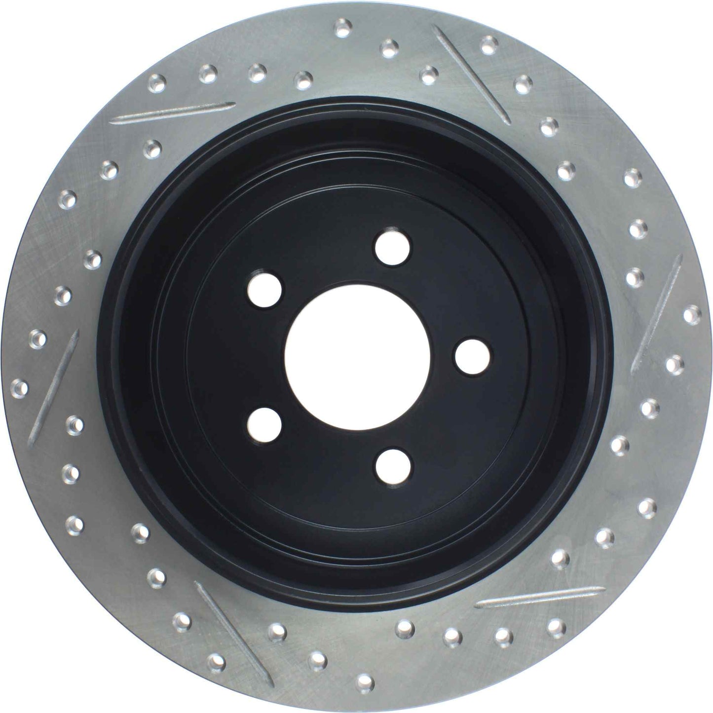 StopTech Sport Drilled/Slotted Brake Rotor; Rear Right