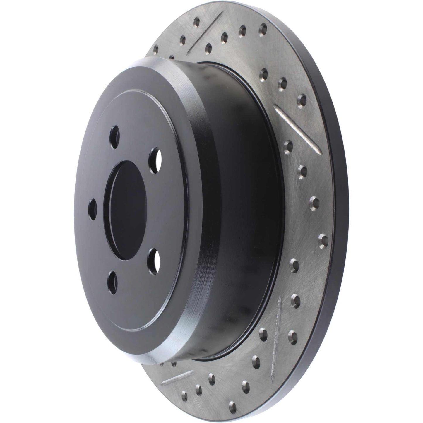 StopTech Sport Drilled/Slotted Brake Rotor; Rear Right