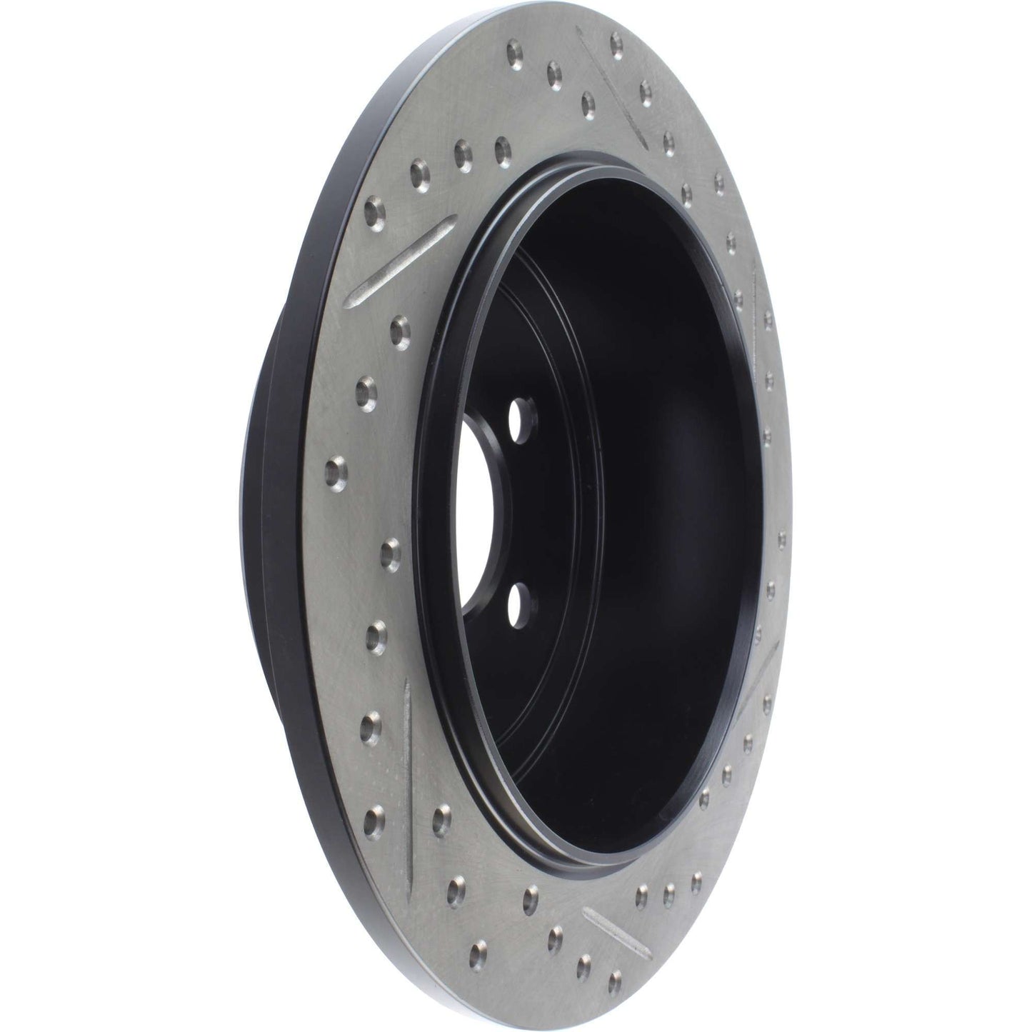 StopTech Sport Drilled/Slotted Brake Rotor; Rear Right