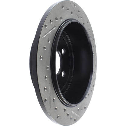 StopTech Sport Drilled/Slotted Brake Rotor; Rear Right