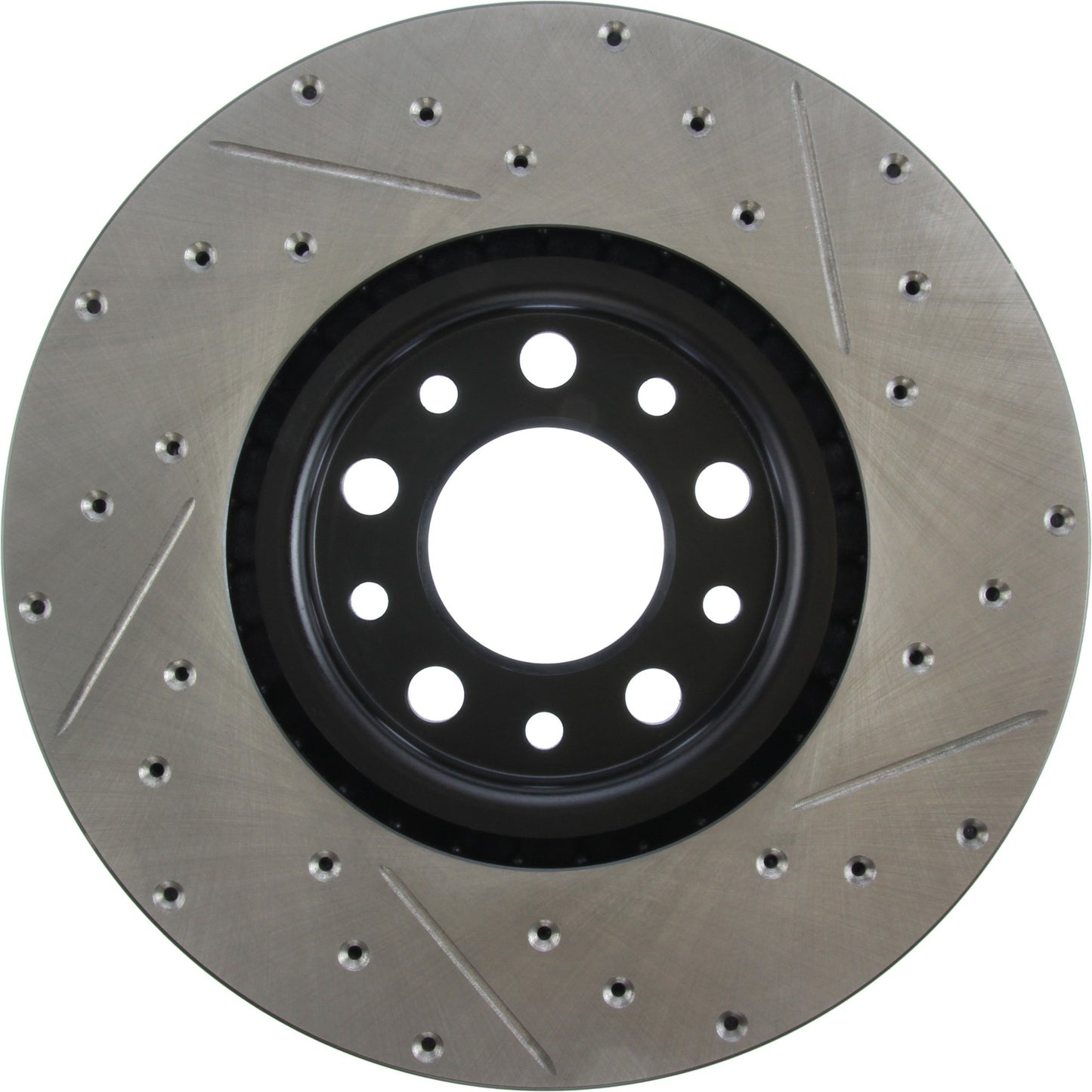 StopTech 13+ Dodge Dart Performance Slotted & Drilled Front Right Rotor 127.63080R