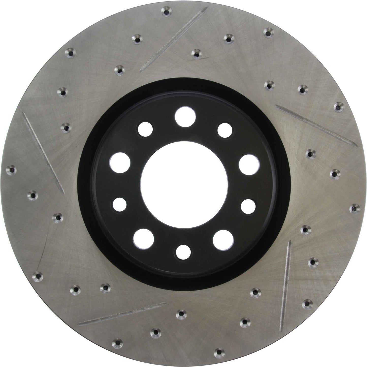 StopTech 13+ Dodge Dart Performance Slotted & Drilled Front Right Rotor 127.63080R