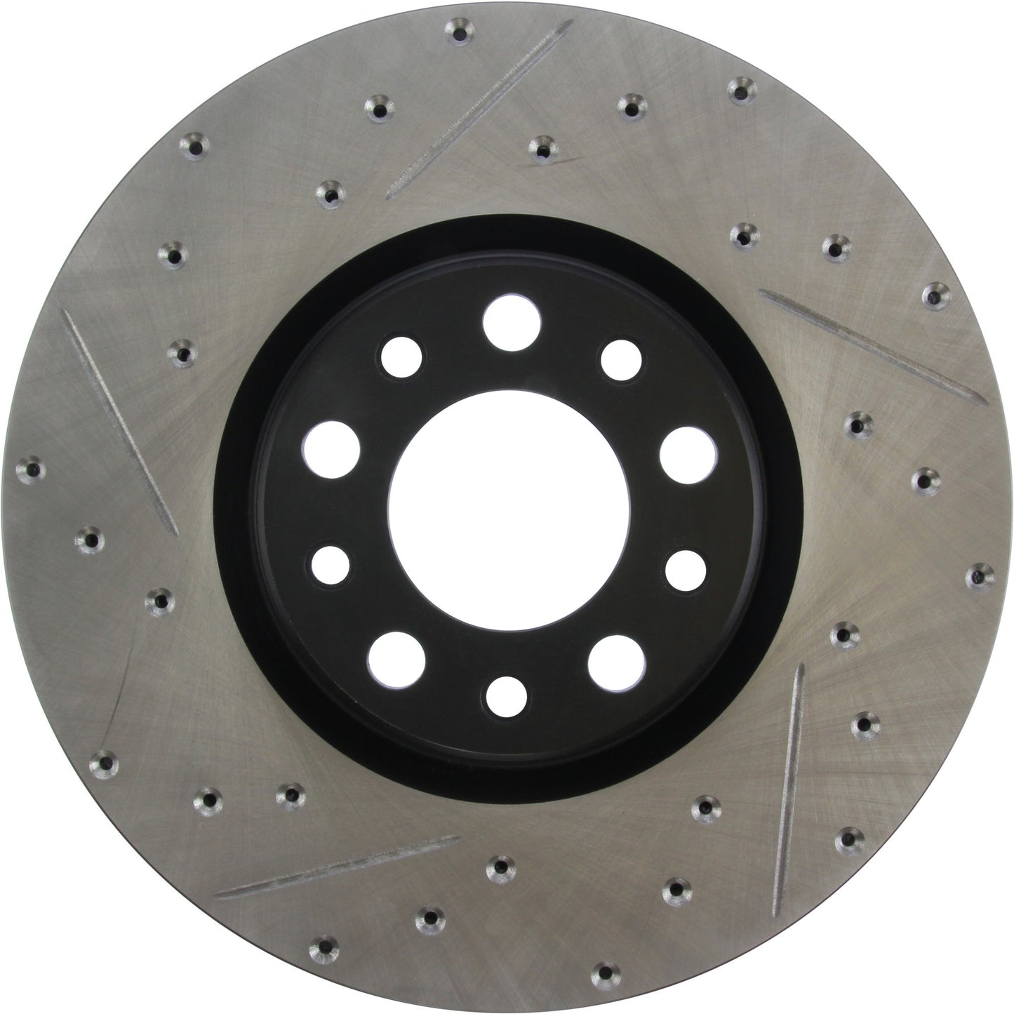 StopTech 13+ Dodge Dart Performance Slotted & Drilled Front Right Rotor 127.63080R
