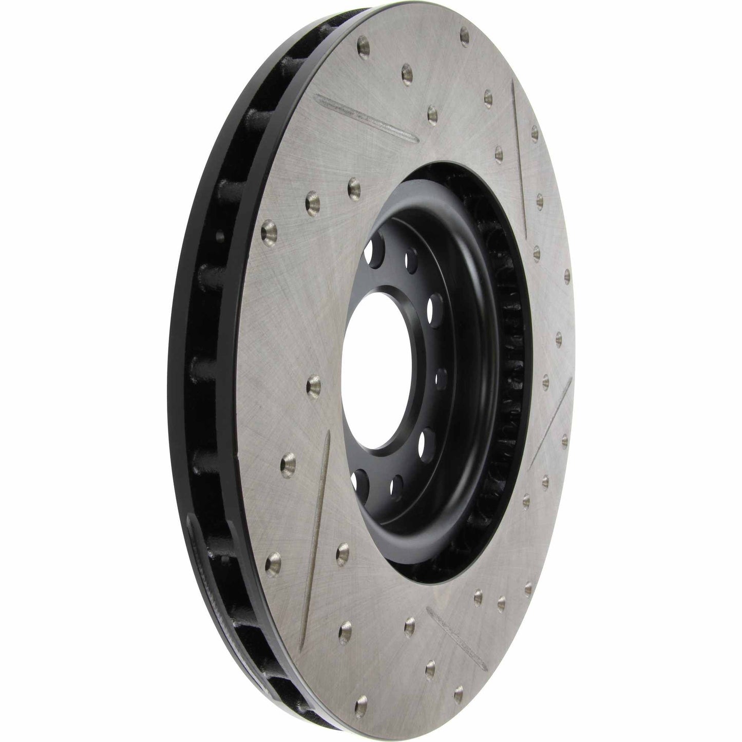 StopTech 13+ Dodge Dart Performance Slotted & Drilled Front Right Rotor 127.63080R