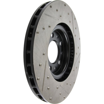 StopTech 13+ Dodge Dart Performance Slotted & Drilled Front Right Rotor 127.63080R