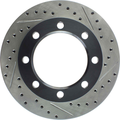 StopTech Sport Drilled & Slotted Brake Rotor Front Left 127.65012L