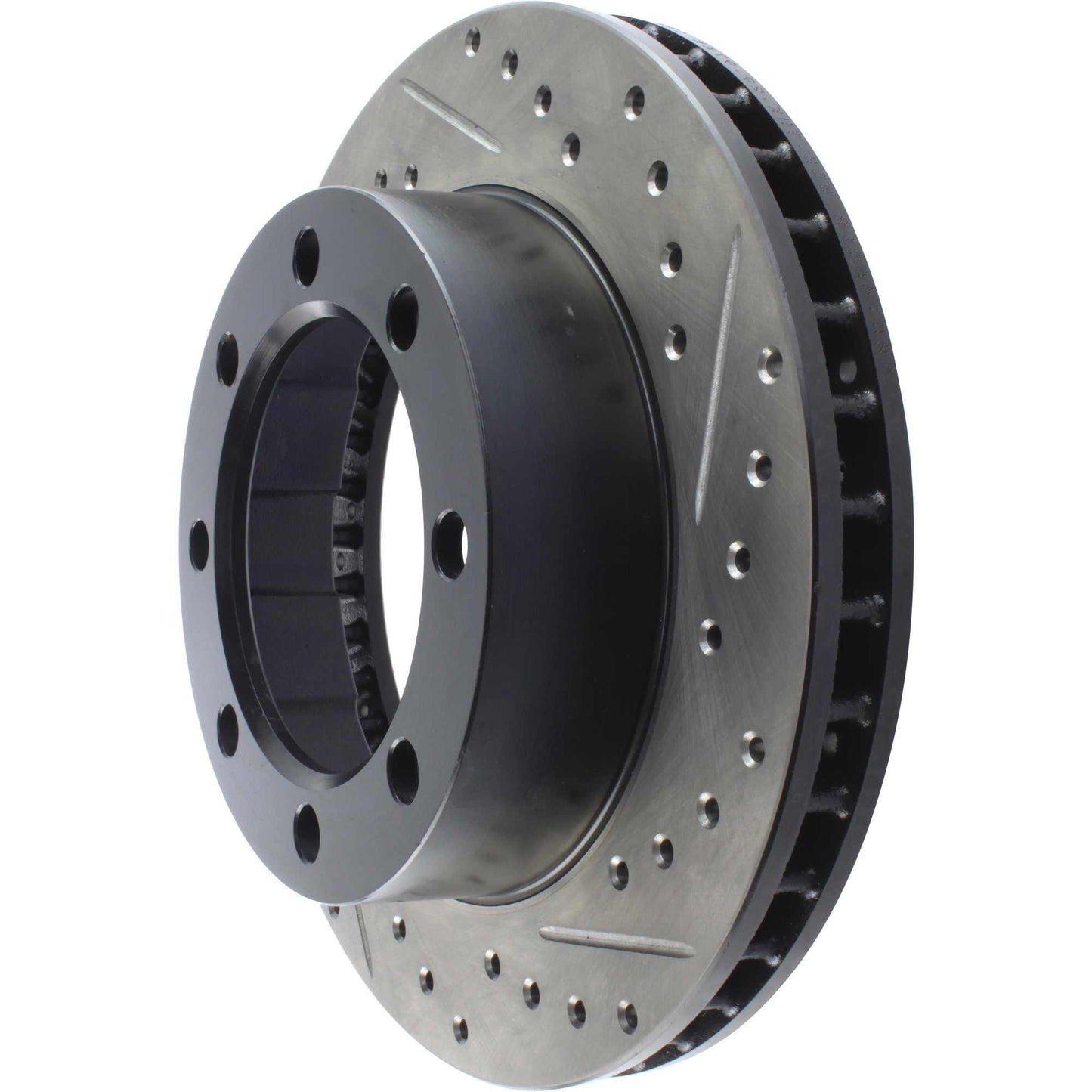 StopTech Sport Drilled & Slotted Brake Rotor Front Left 127.65012L
