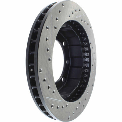 StopTech Sport Drilled & Slotted Brake Rotor Front Left 127.65012L