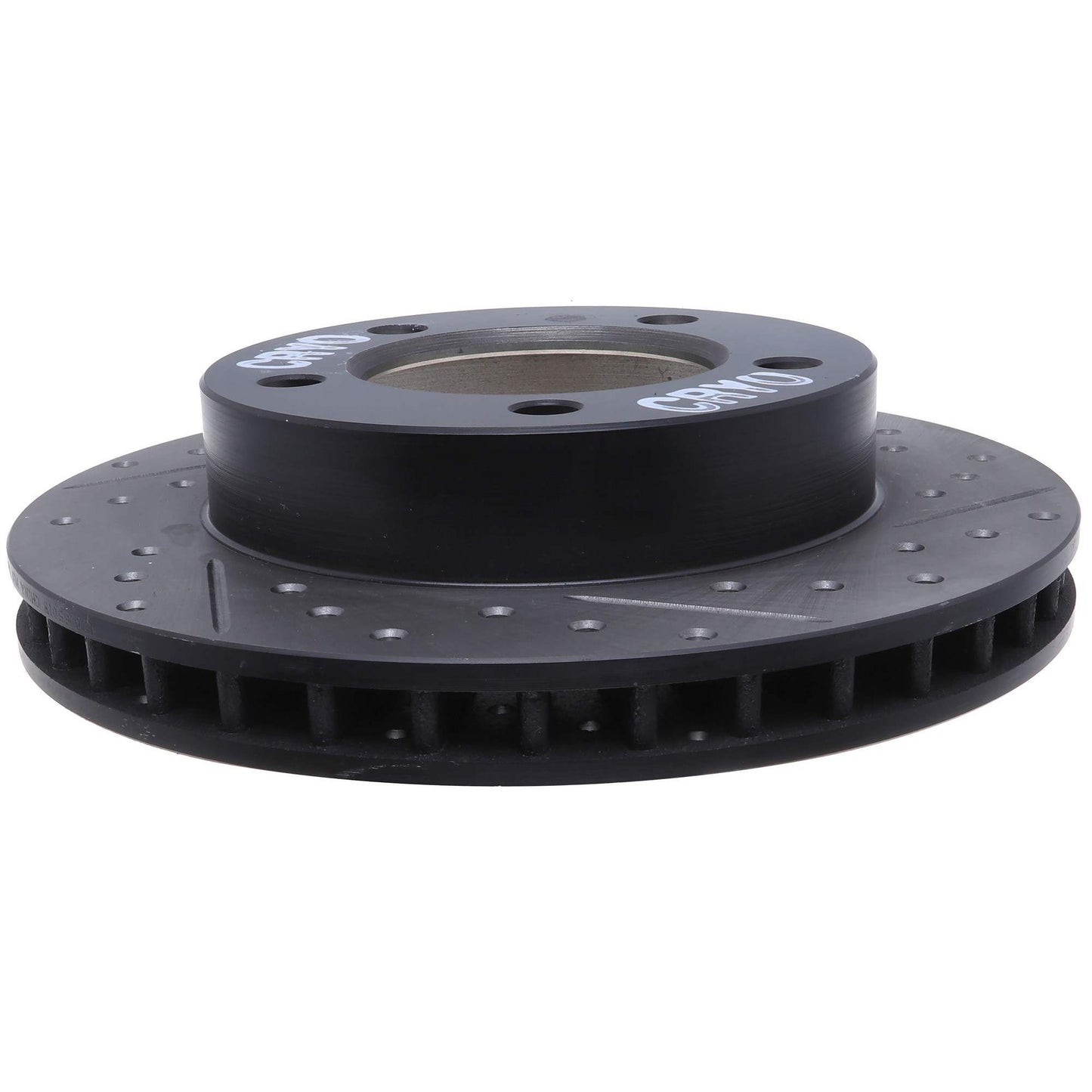 StopTech 76-93 Ford Bronco / F-150 SportStop Cryo Slotted & Drilled Front Left Rotor 127.65013CL