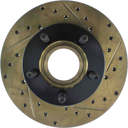 StopTech Slotted & Drilled Sport Brake Rotor 127.65035L