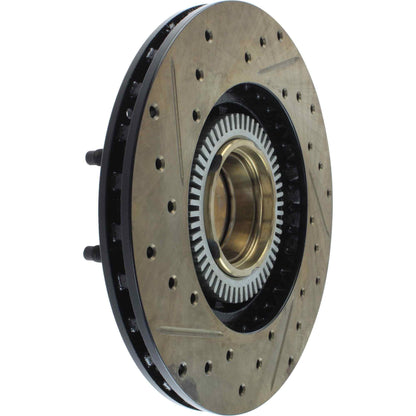 StopTech Slotted & Drilled Sport Brake Rotor 127.65035L