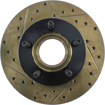 StopTech Slotted & Drilled Sport Brake Rotor 127.65035R