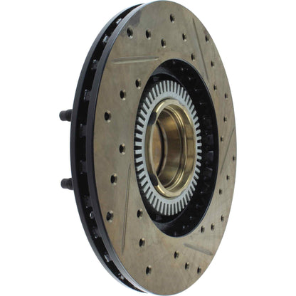 StopTech Slotted & Drilled Sport Brake Rotor 127.65035R